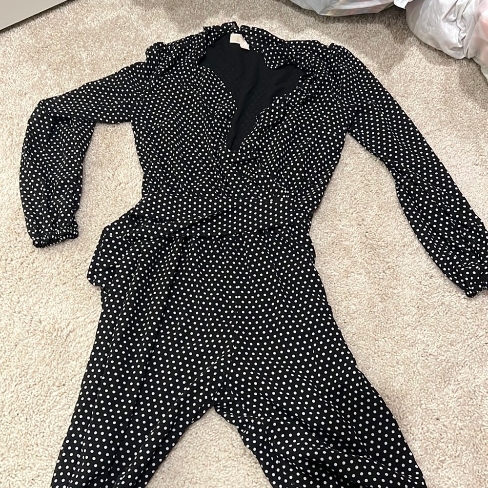 Michael Kors polka dot jumpsuit